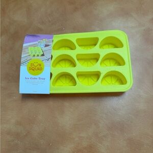 Sun Squad Yellow Lemon Ice Cube Tray - Also Can Be Used To Make Candies!